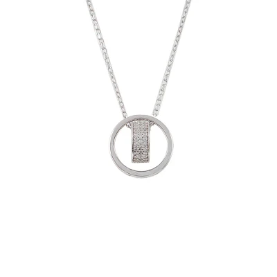 Ожерелье Fancy Heart из стерлингового серебра 925 пробы